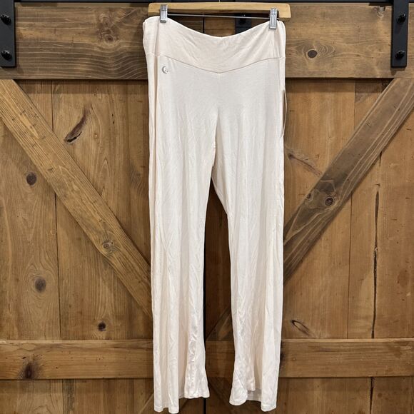 JJ Winks Women’s Sz XL Blush Pink Flare Happy Hour Sleep Lounge Pants New - Picture 2 of 6